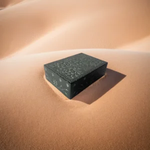 Premium Hand-Carved Black Stone Box