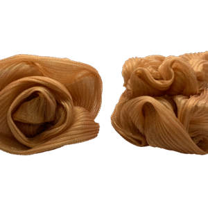Sunset Rose – Matching Hair Set with Floral Claw Clip & Scrunchies (Set of 3)